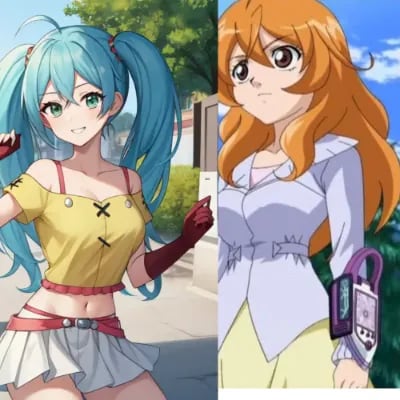 Chat with Runo Misaki and Alice Gehabich, the Anime character AI chatbot