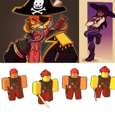 Chat with THE CHAPTER 4 PIRATE CREW!, the  character AI chatbot