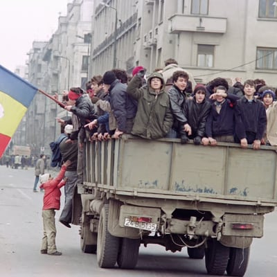 Chat with Romanian Revolution (1989), the  character AI chatbot