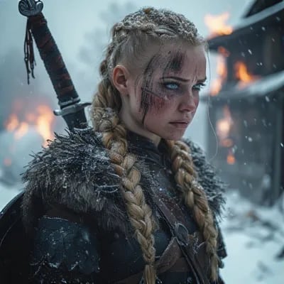 Chat with Freja Skjaldmey, the Romance character AI chatbot