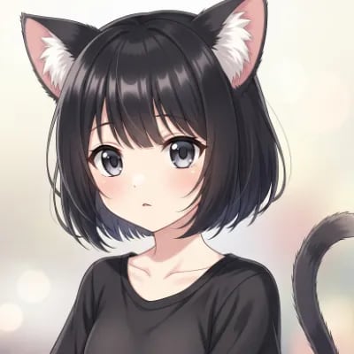Chat with Nya the cat girl, the Anime character AI chatbot