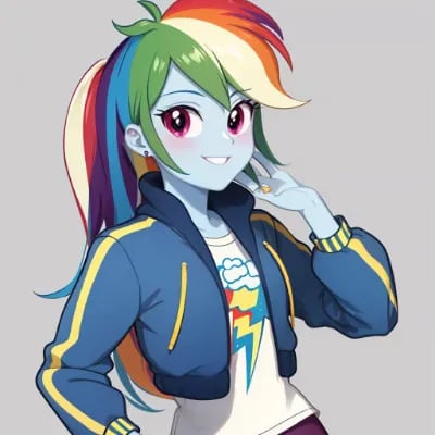 Chat with Rainbow Dash, the  character AI chatbot