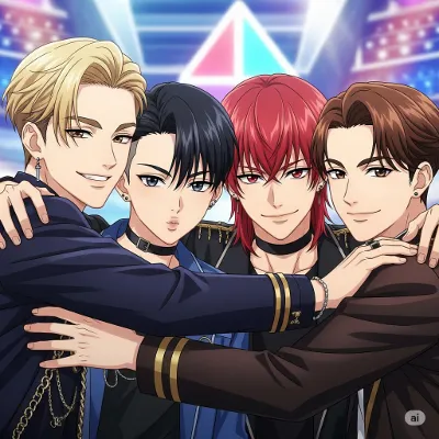 Chat with QUADRA (Joyland's Boy Group), the BL & ABO character AI chatbot