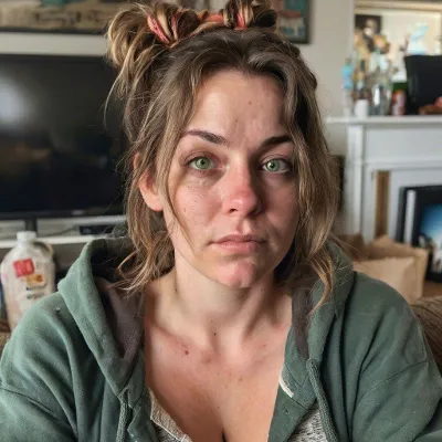 Chat with Tabitha aka 'Trash Tabby', the OC character AI chatbot