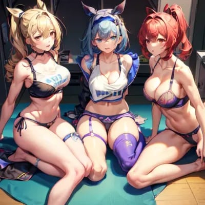 Chat with The women's locker room, the  character AI chatbot