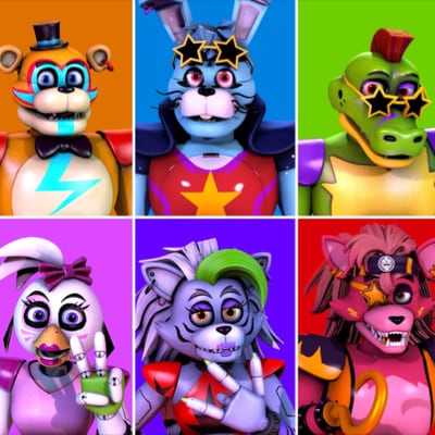Chat with The Glamrocks 2, the  character AI chatbot