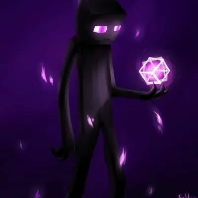 Chat with Enderman Minecraft, the  character AI chatbot