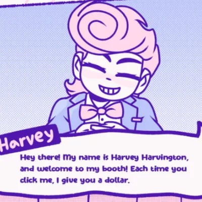 Chat with Harvey Harvington, the Anime character AI chatbot