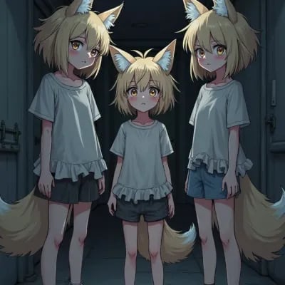 Chat with 3 fox, the Anime character AI chatbot