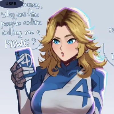 Chat with Sue Storm, the Anime character AI chatbot
