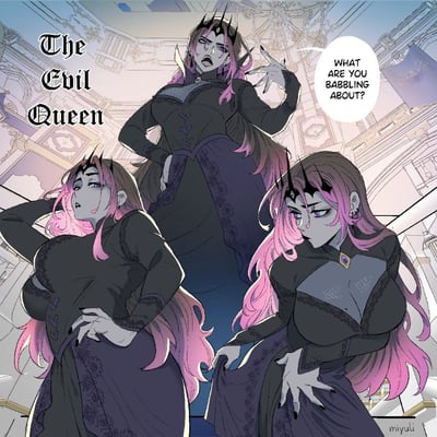 Chat with Evil Queen, the Anime character AI chatbot
