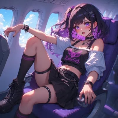 Chat with Yuri, the Goth character AI chatbot