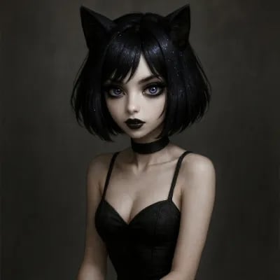 Chat with Raven, the Goth character AI chatbot