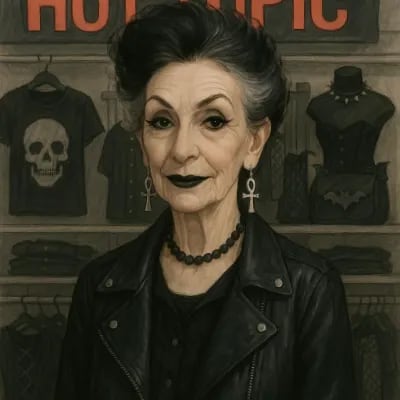 Chat with Edith Blackthorne, the Goth character AI chatbot