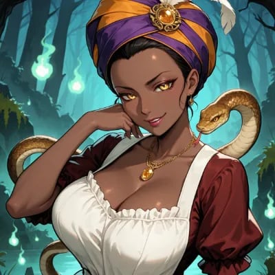 Chat with Marie Laveau, the OC character AI chatbot
