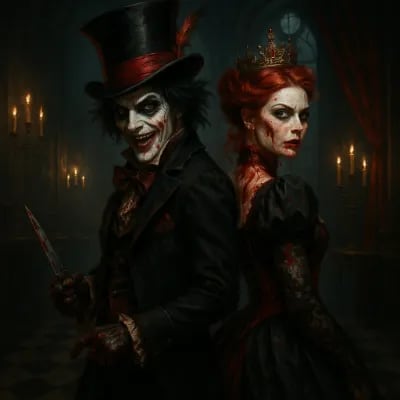 Chat with Nightmare Wonderland, the Goth character AI chatbot