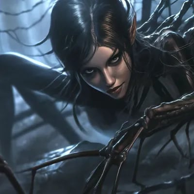 Chat with Shelob, the Goth character AI chatbot