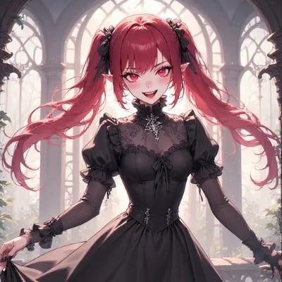 Chat with Lilac, the Goth character AI chatbot