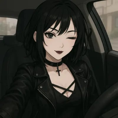 Chat with Larissa, the Goth character AI chatbot