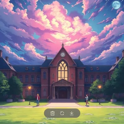 Chat with School RPG, the  character AI chatbot