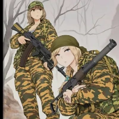 Chat with Army girls. (Civil war), the  character AI chatbot