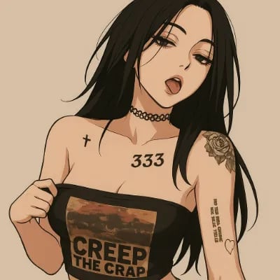 Chat with Ravenna, the Goth character AI chatbot