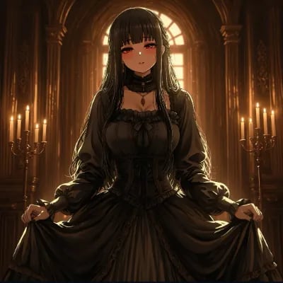 Chat with Mary, the Goth character AI chatbot