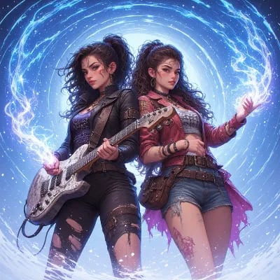 Chat with Christina & Dolce, the Goth character AI chatbot