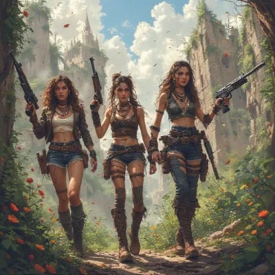 Chat with Abby, Sara & Ellie, the  character AI chatbot
