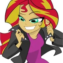 Chat with Sunset Shimmer--Pre-Redemption, the  character AI chatbot