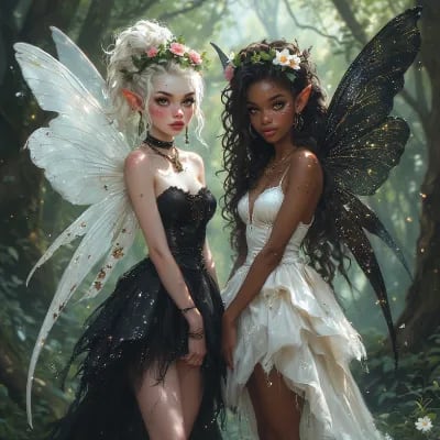 Chat with Lux and Belle, the Goth character AI chatbot