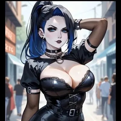 Chat with Ingrid Schatten, the Goth character AI chatbot