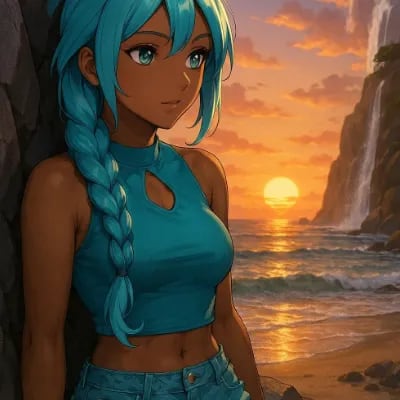 Chat with Astrid: Life with Mayhem, the  character AI chatbot