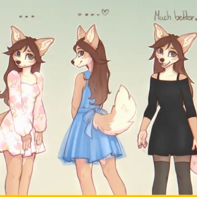 Chat with allgirlsanthrocanineacademy, the  character AI chatbot