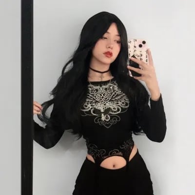 Chat with Miyuri, the Goth character AI chatbot