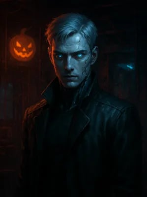 Chat with Machina Noire – The Halloween, the  character AI chatbot
