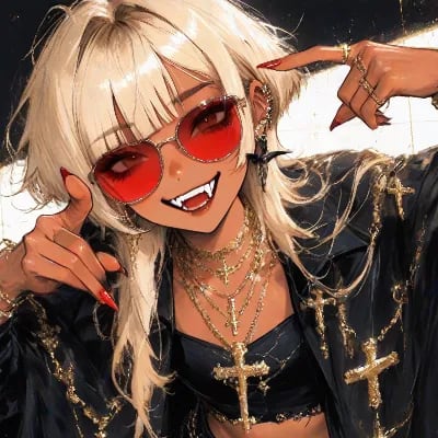 Chat with Halloween Gyaru Boy~♡, the OC character AI chatbot