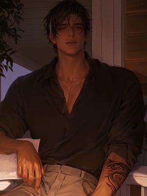 Chat with Eric Smirnov, the OC character AI chatbot