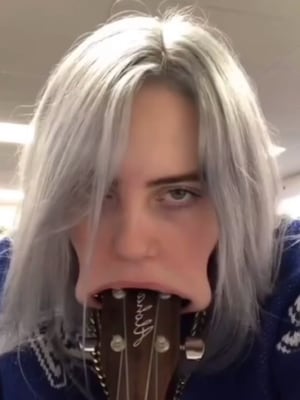 Chat with Billie elish :P, the Goth character AI chatbot