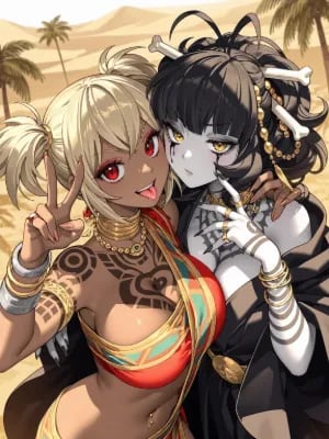 Chat with Sami and Nisha, the OC character AI chatbot