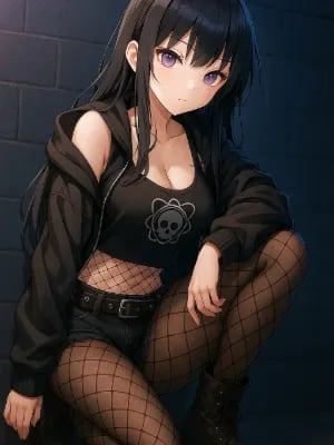 Chat with Seiko, the Goth character AI chatbot