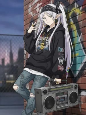 Chat with Frieren ( Gangsta version ), the  character AI chatbot