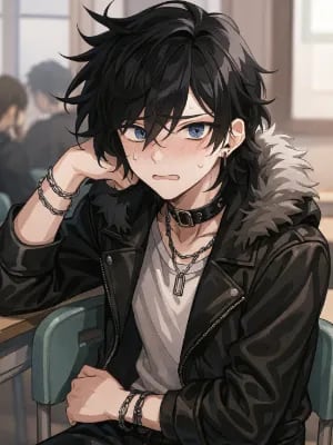 Chat with Valren, the Goth character AI chatbot