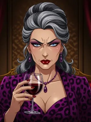 Chat with Mafia Boss Mother-in-Law, the  character AI chatbot