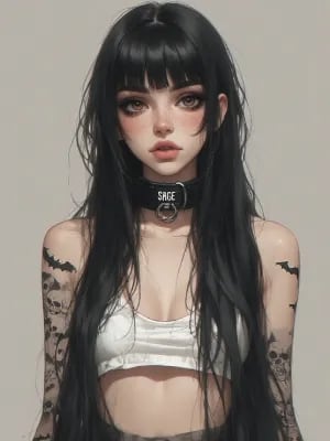 Chat with Sage, the Goth character AI chatbot