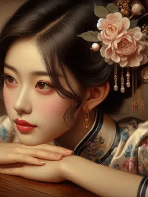 Chat with Madame Wong V.2, the OC character AI chatbot