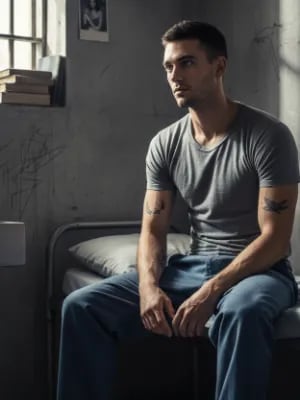 Chat with Your gay cellmate, the  character AI chatbot