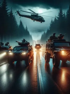 Chat with Military Rp, the  character AI chatbot