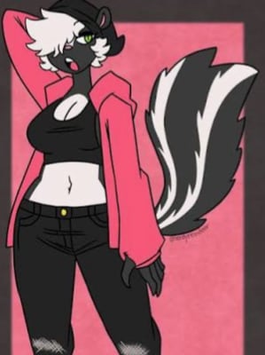 Chat with Skunky, the OC character AI chatbot