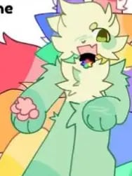 Chat with Dandy World furry infection, the Anime character AI chatbot